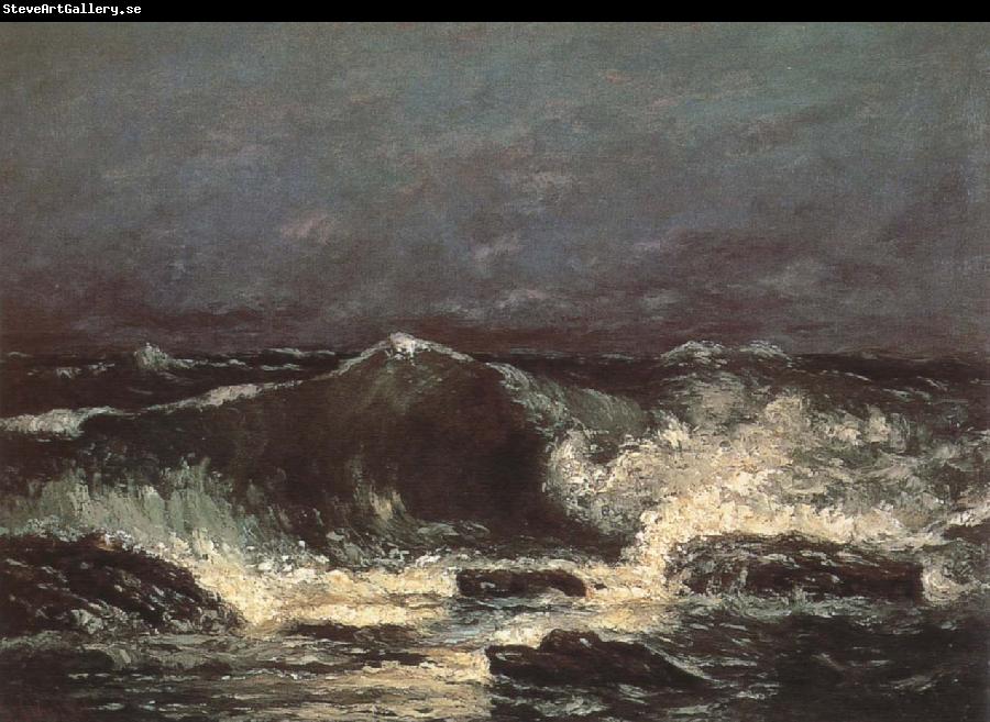 Gustave Courbet wave